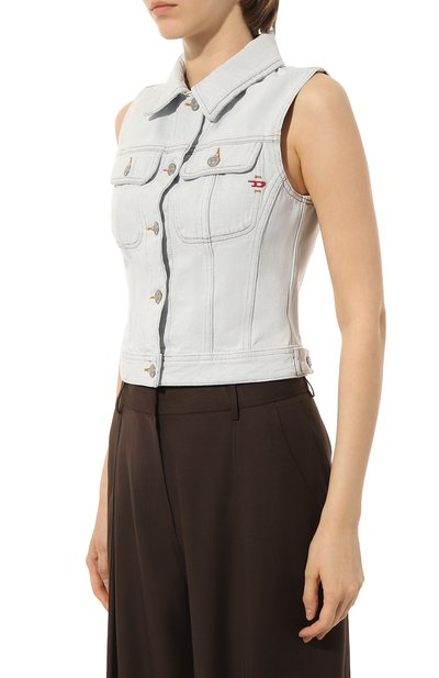 Джинсовый жилет DIESEL, арт. A03870/0079Z, фото 3