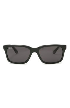 Женские солнцезащитные очки RAY-BAN черного цвета, арт. 4393M-F68087 | Фото 4 (Кросс-КТ: С/з-унисекс; Региональные ограничения белый список (Axapta Mercury): Не проставлено; Нос: Не проставлено; Материал: Пластик; Тип очков: С/з; Оптика Гендер: оптика-унисекс; Очки форма: Прямоугольные)