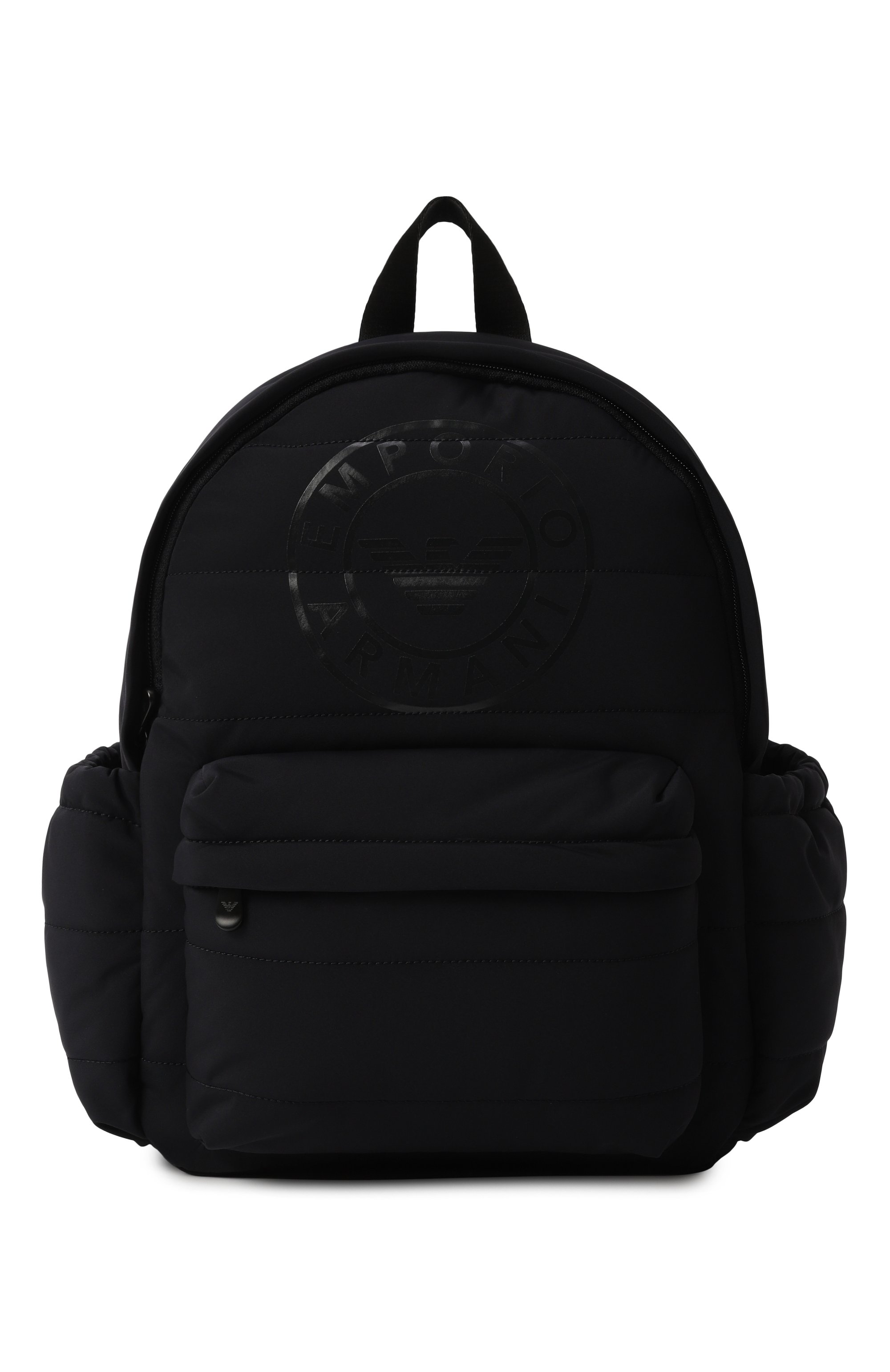 Рюкзак EMPORIO ARMANI темно-синего цвета по цене 29350 руб., арт. 402555/4F575, фото 1 Рюкзак EMPORIO ARMANI, арт. 402555/4F575, фото 1