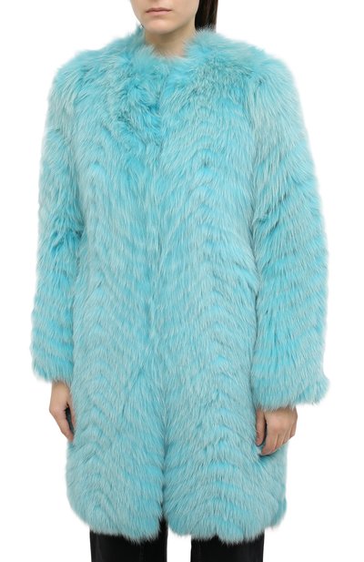 Шуба свободного кроя из меха песца MATE OFFICIAL, арт. 74CF063-88BI091, фото 3