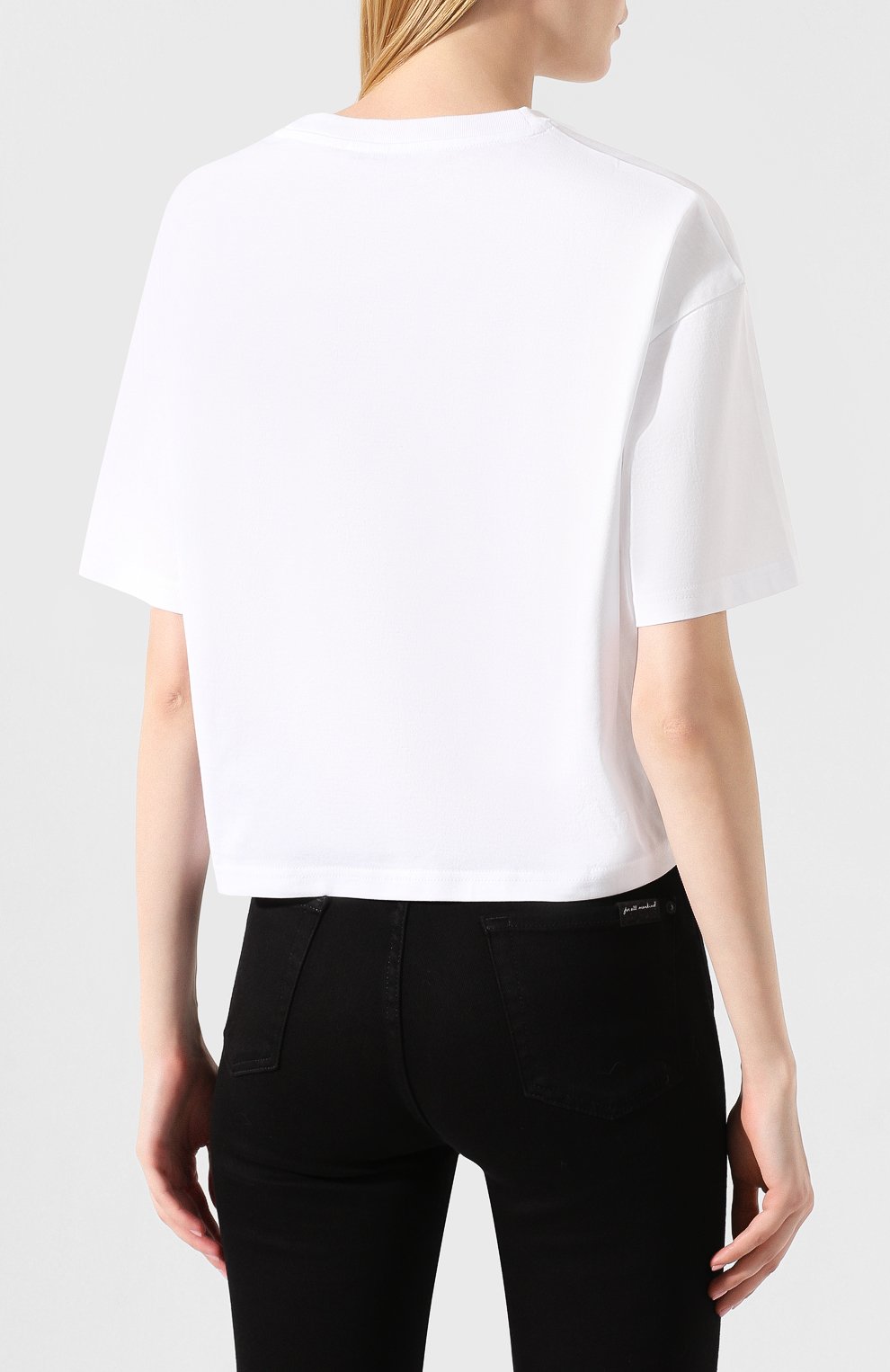 Хлопковая футболка ACNE STUDIOS, арт. AL0086, фото 4