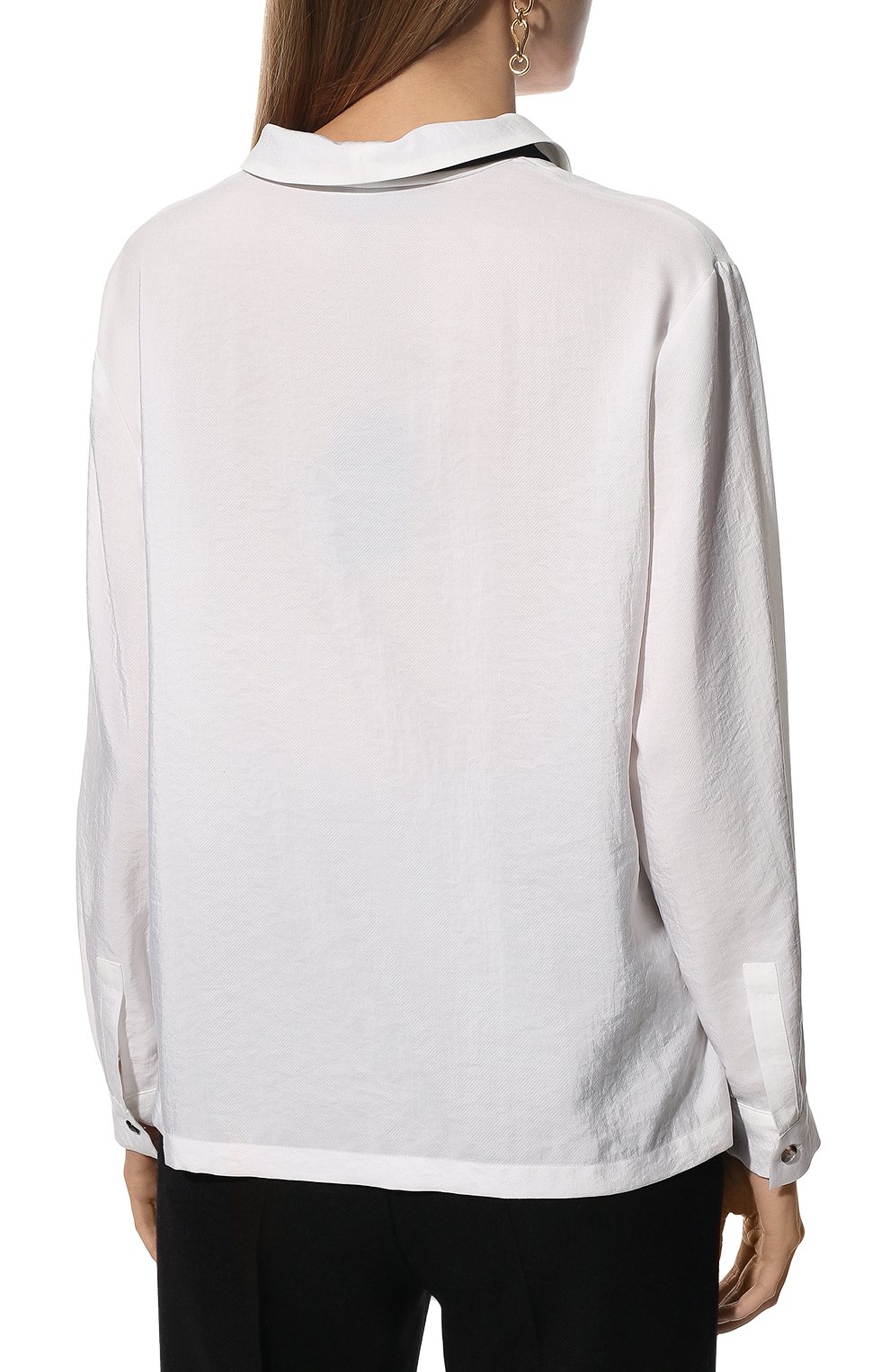 Шелковая рубашка GIORGIO ARMANI, арт. 2SHCC027/T034S, фото 4