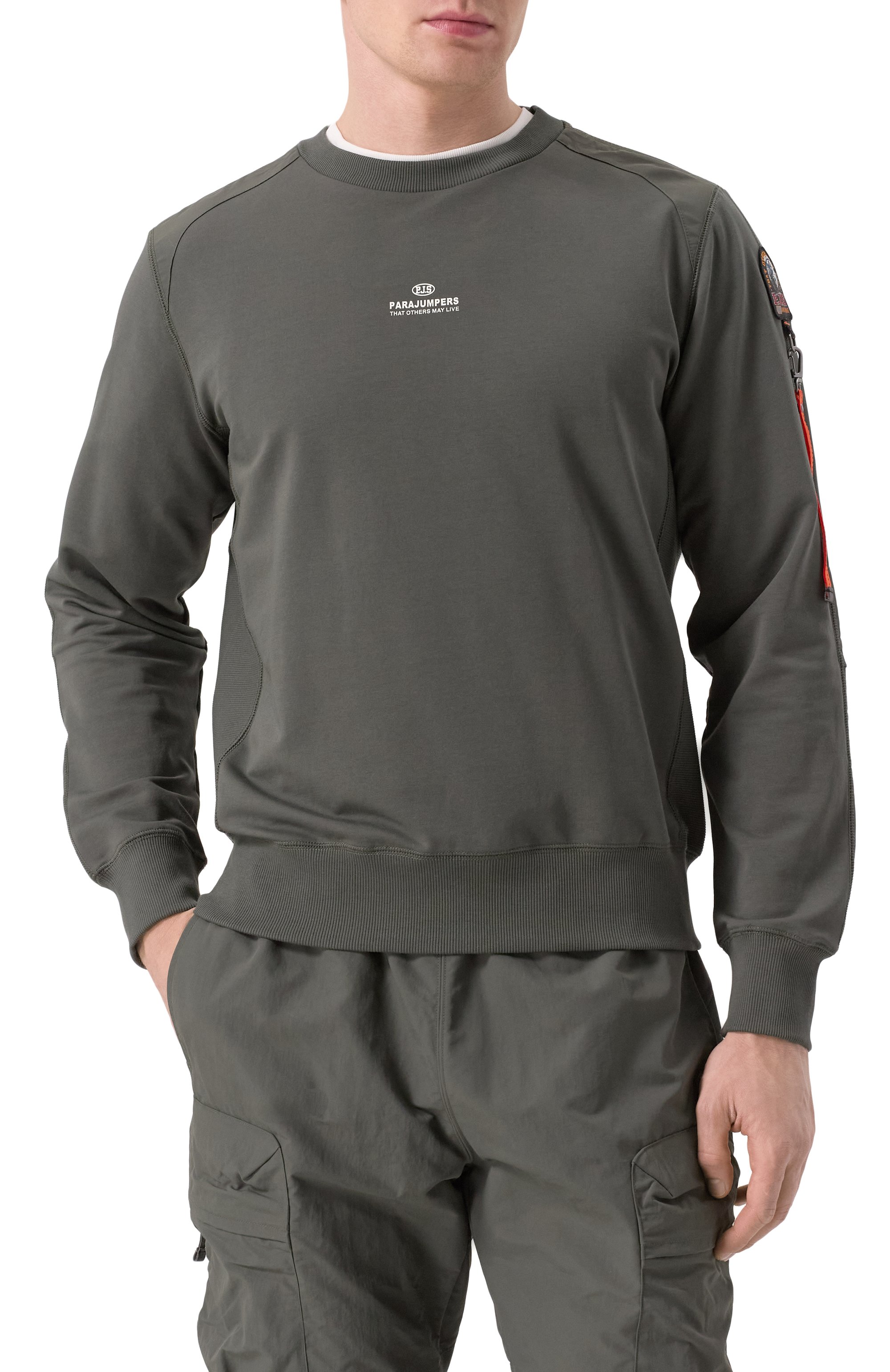 Хлопковый свитшот PARAJUMPERS, арт. PMFLRE10, фото 3