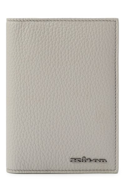 Мужской кожаная обложка для паспорта KITON, арт. UPEA043N0122301