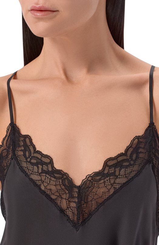 Шелковое платье Zadig and Voltaire WWDR02691 Чёрный  WWDR02691 Фото 4