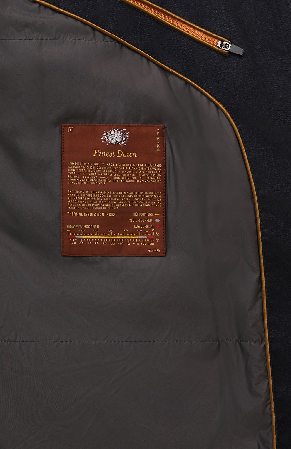 Пуховик barbieri-ll с отделкой из енота MOORER, арт. IREIBRA-LL_SET1, фото 6