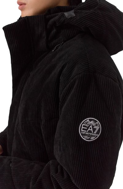 Вельветовый пуховик EA7, арт. 7M000446/AF14636, фото 5