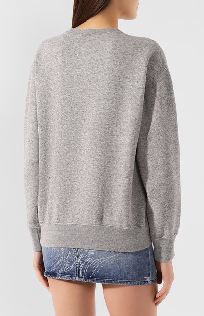 Хлопковый свитшот POLO RALPH LAUREN серого цвета по цене 15650 руб., арт. 211764907, фото 4 Хлопковый свитшот POLO RALPH LAUREN, арт. 211764907, фото 4