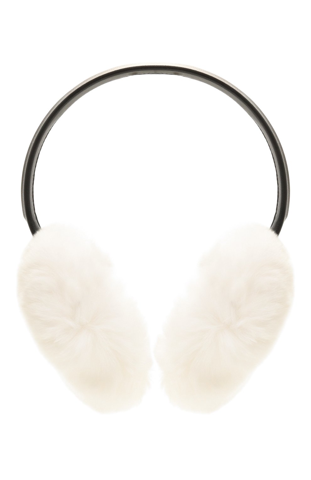 Меховые наушники из кролика YVES SALOMON, а�рт. 23WAA110XXREXX, фото 3