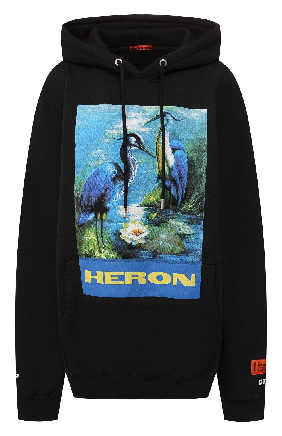 Хлопковое худи HERON PRESTON, арт. HWBB001E198080220488, фото 1