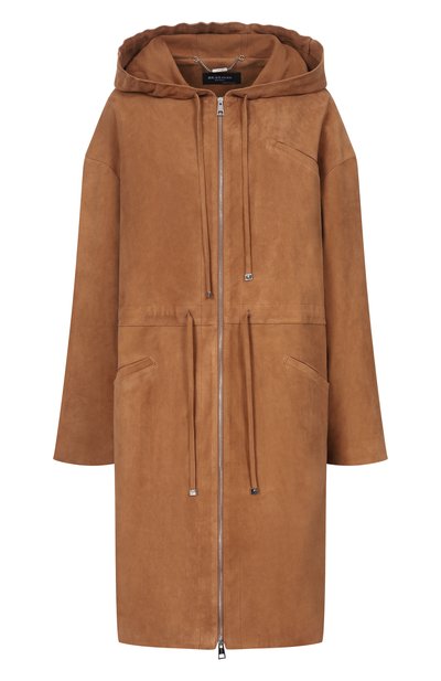 Женская замшевая парка KITON, арт. D61674K0918F