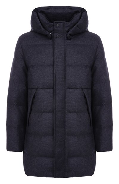 Мужское пуховик из шерсти и кашемира DUNO, арт. MAGNUS/C0RTINA