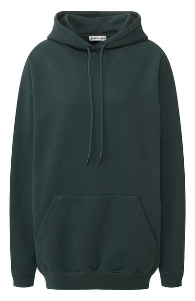 Женский хлопковое худи BALENCIAGA, арт. 570798/THV79