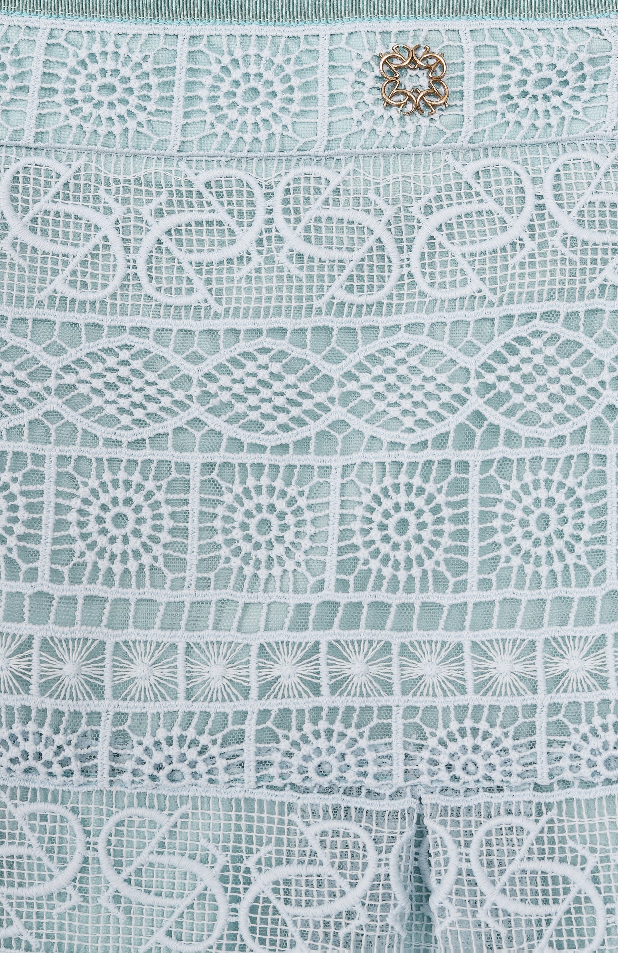 Хлопковая юбка ELIE SAAB JUNIOR, арт. EFG0037 MX/TS1124_001, фото 3