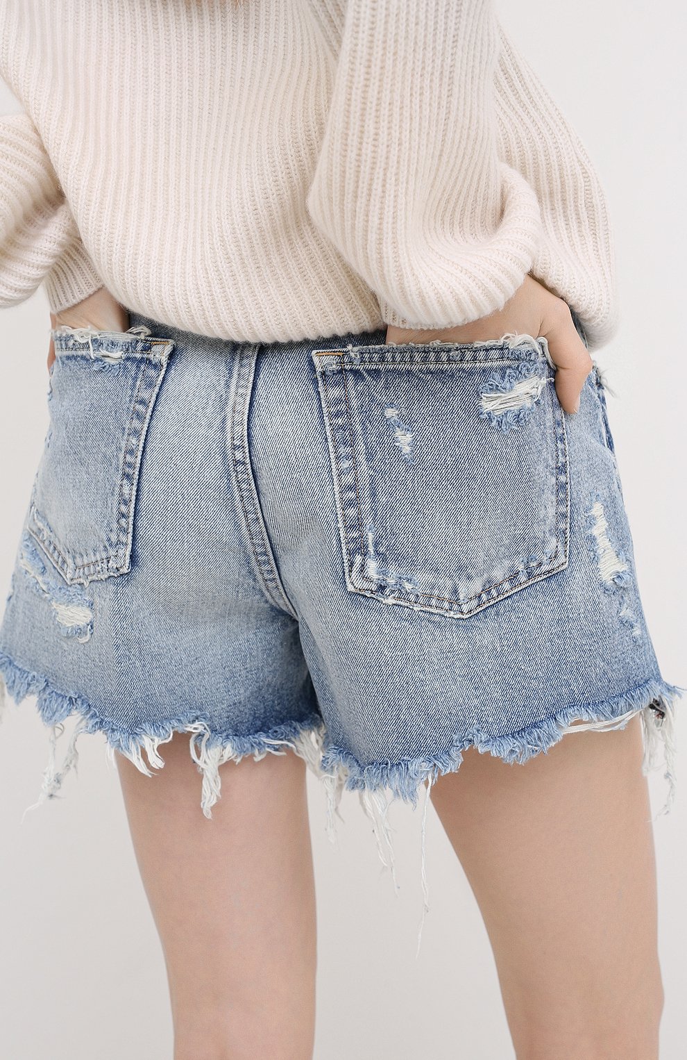 Джинсовые шорты MOUSSY, арт. 025DSC11-2330, фото 4