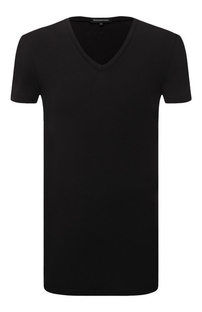Мужская хлопковая футболка ZEGNA, арт. N2M800050