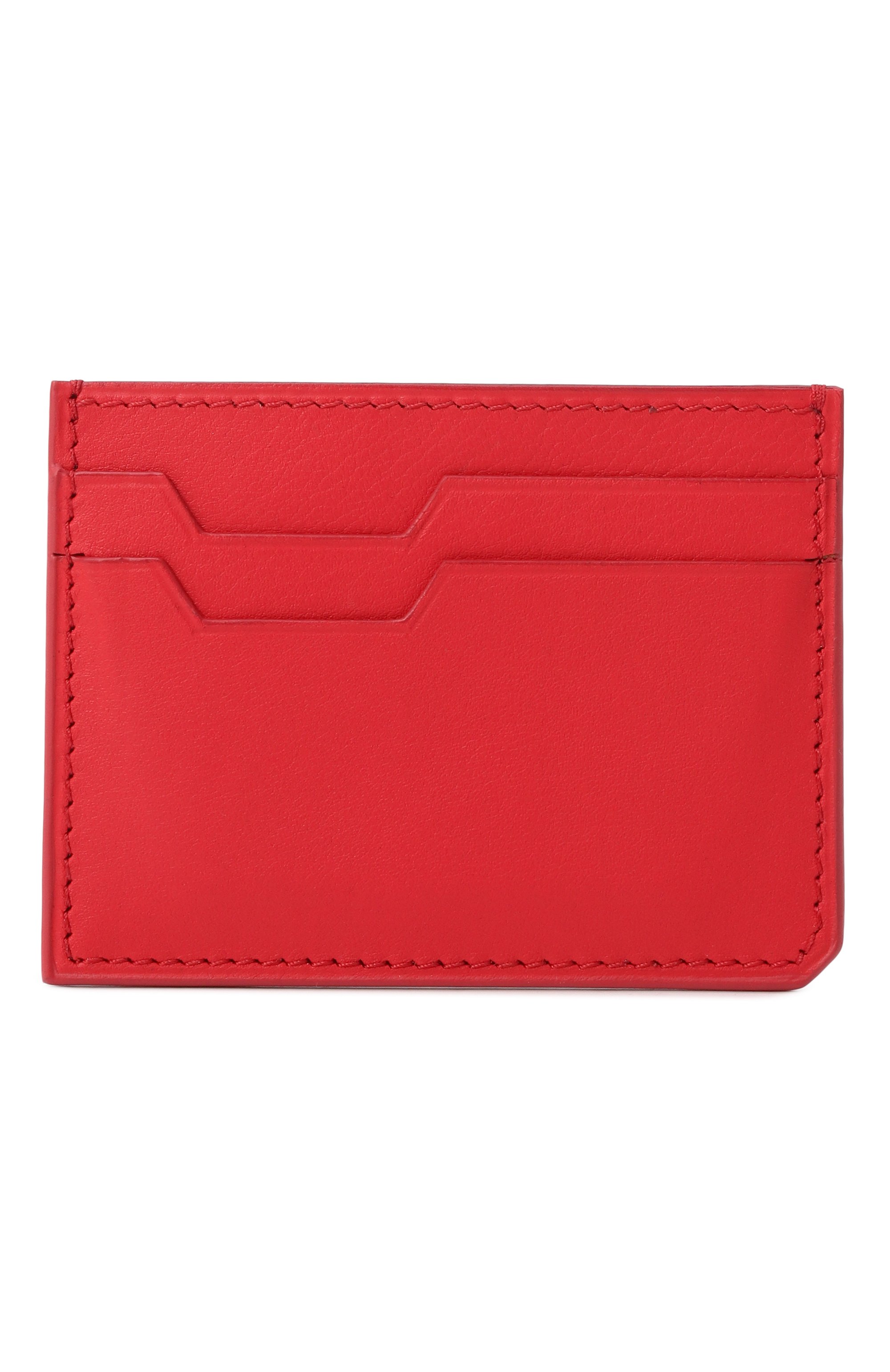 Кожаный футляр для кредитных карт ZILLI красного цвета по цене 61550 руб., арт. LCC502M1015VTEX30, фото 1 Кожаный футляр для кредитных карт ZILLI, арт. LCC502M1015VTEX30, фото 1