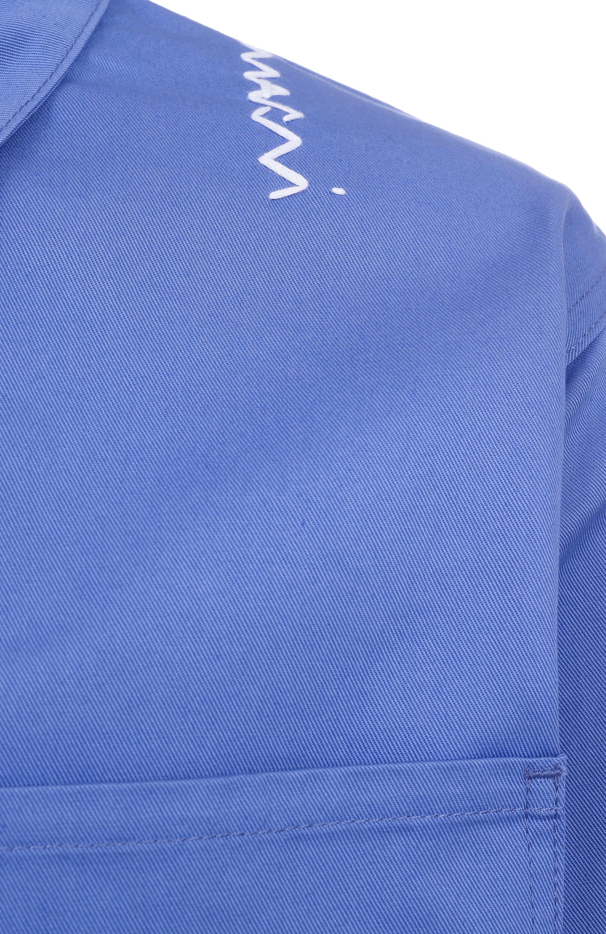 Хлопковая куртка-рубашка MARNI, арт. CUMU0297S0/UTC311, фото 6