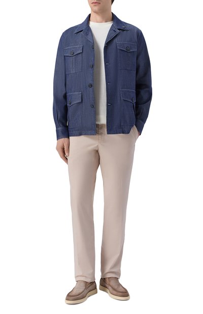 Хлопковая куртка-рубашка GRAN SASSO, арт. 78110/56100, фото 2