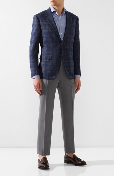 Шерстяные брюки BRIONI, арт. RPL60V/07A9U/TIGULLI0, фото 2