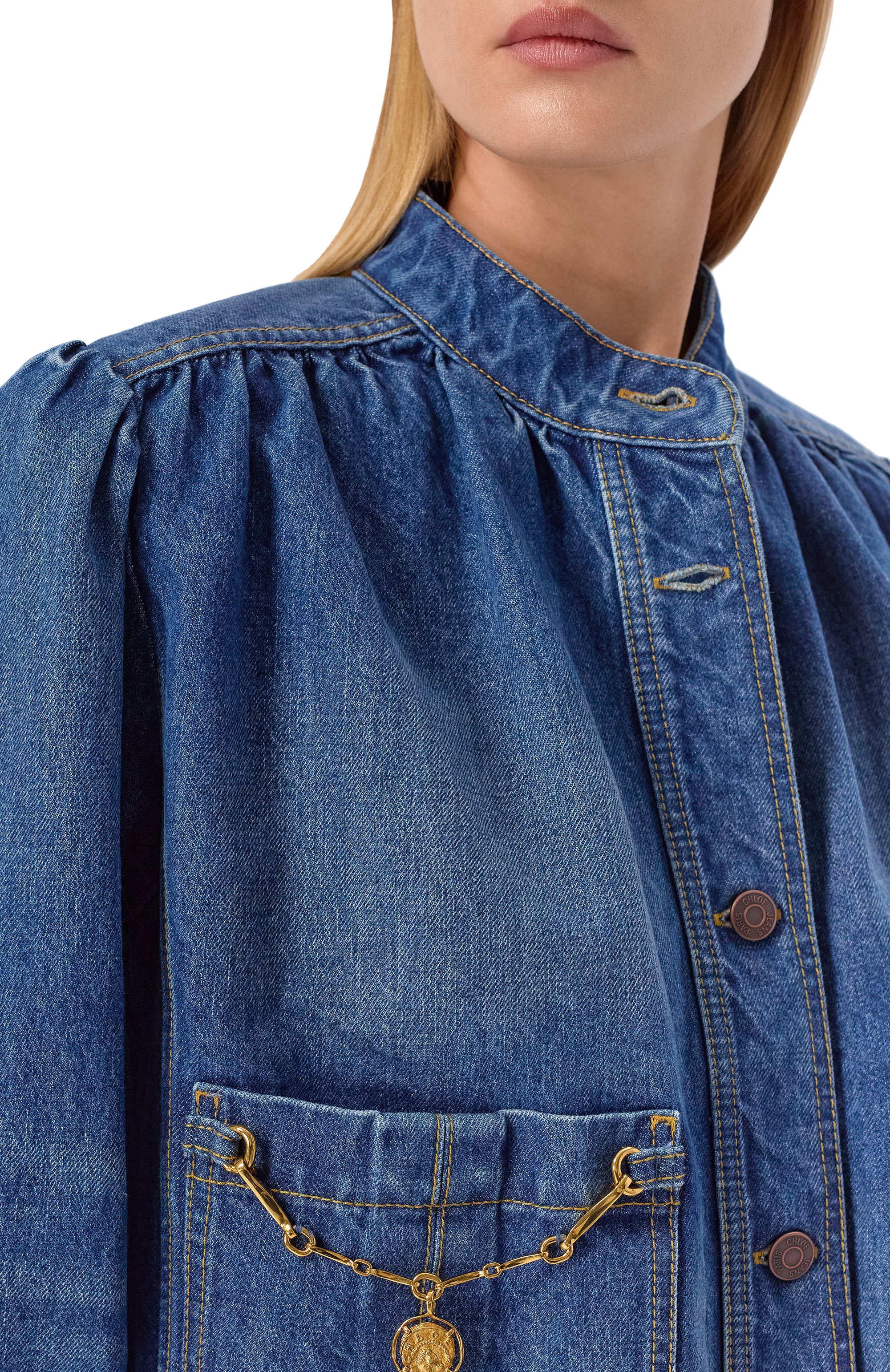 Джинсовая куртка CHLOÉ, арт. CH26SDV09258, фото 5