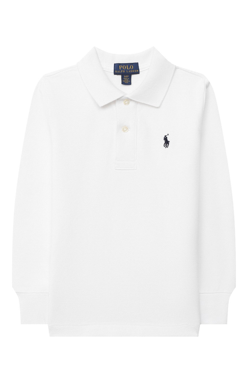 Хлопковое поло с длинными рукавами POLO RALPH LAUREN, арт. 321703634, фото 1