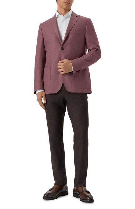 Мужской пиджак из шелка и шерсти CORNELIANI, арт. 266002-2618264