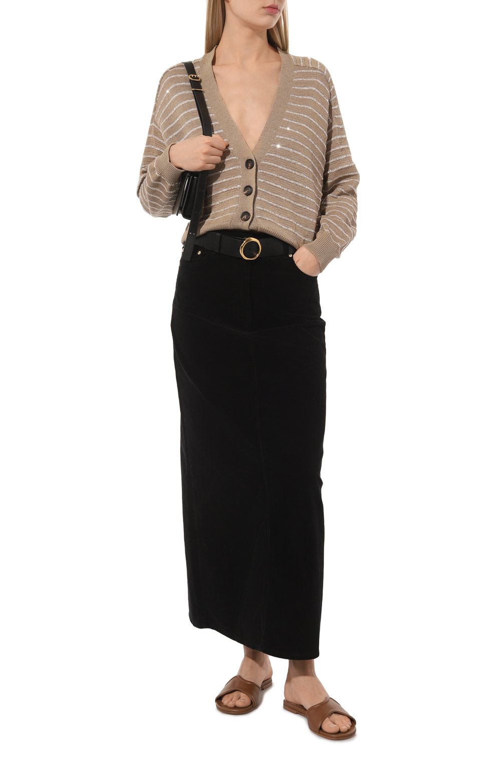 Хлопковый кардиган BRUNELLO CUCINELLI, арт. M7876B1330, фото 2