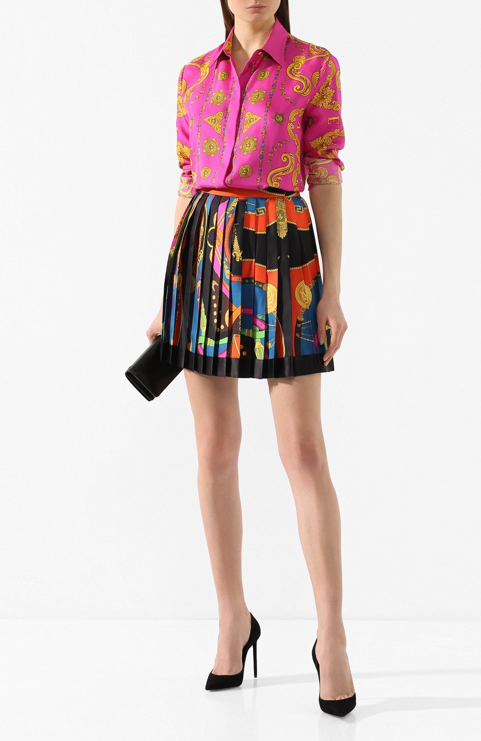 Шелковая юбка VERSACE, арт. A79448/A233263, фото 2