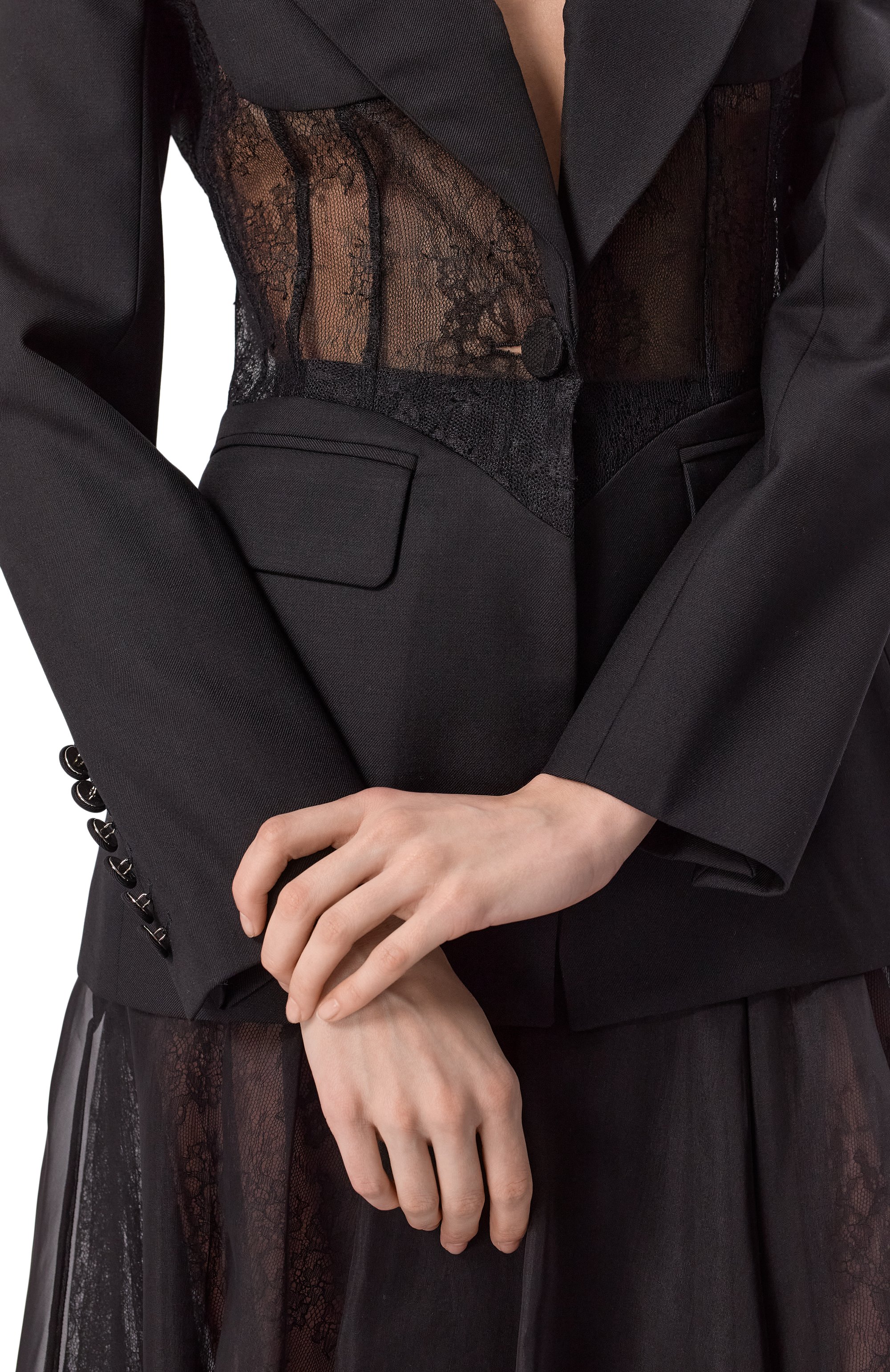 Шерстяной жакет NINA RICCI, арт. 25PCVE019/WV0322, фото 5