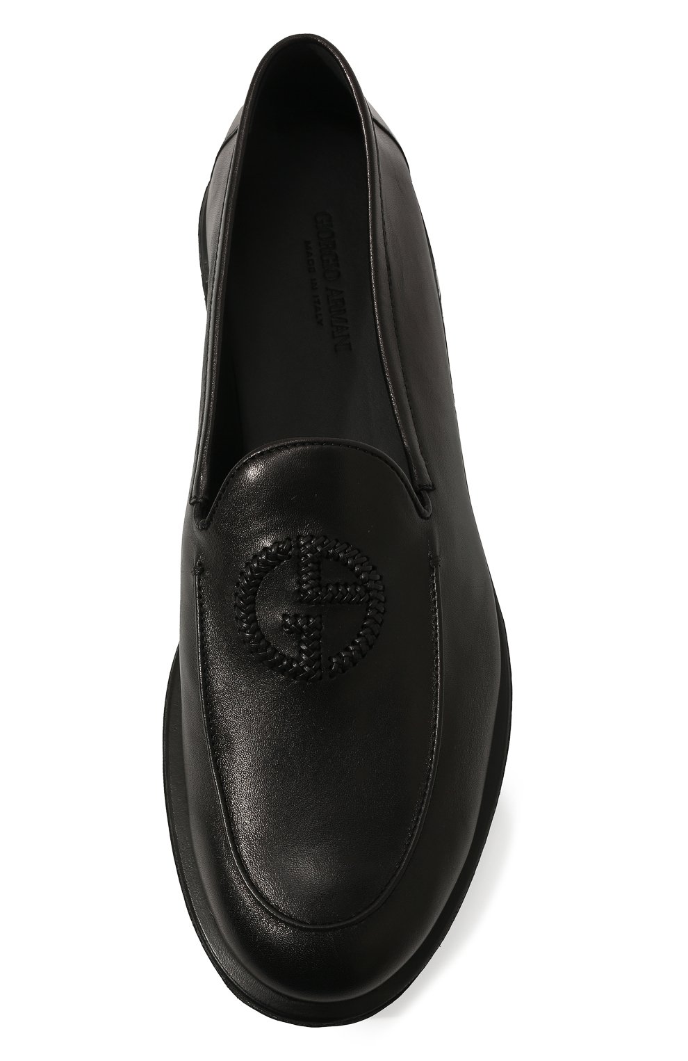 Кожаные лоферы GIORGIO ARMANI, арт. X2J162/XF615, фото 6