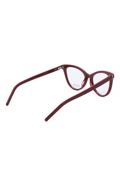 Оправа SAINT LAURENT бордового цвета по цене 32900 руб., арт. SL M164 011, фото 4 Оправа SAINT LAURENT, арт. SL M164 011, фото 4