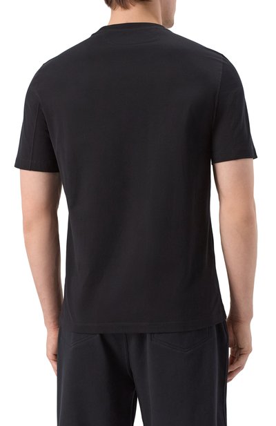 Хлопковая футболка BRUNELLO CUCINELLI, арт. M0B137444G, фото 4