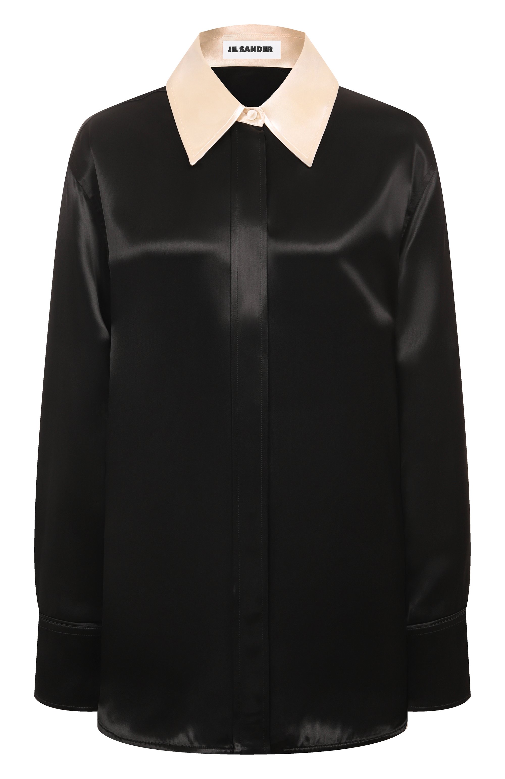 Атласная рубашка JIL SANDER, арт. J03DL0208/J66292, �фото 1