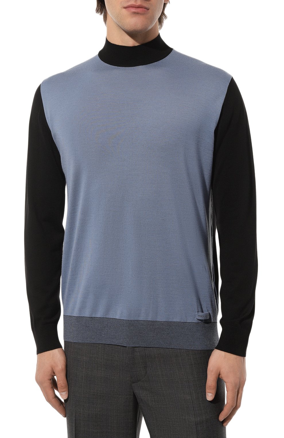 Шерстяная водолазка PRADA, арт. UMR489-1I19-F0154-211, фото 3