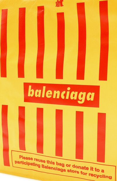 Сумка-шопер monday BALENCIAGA желтого цвета по цене 124500 руб., арт. 677426/1I78Y, фото 3 Сумка-шопер monday BALENCIAGA, арт. 677426/1I78Y, фото 3