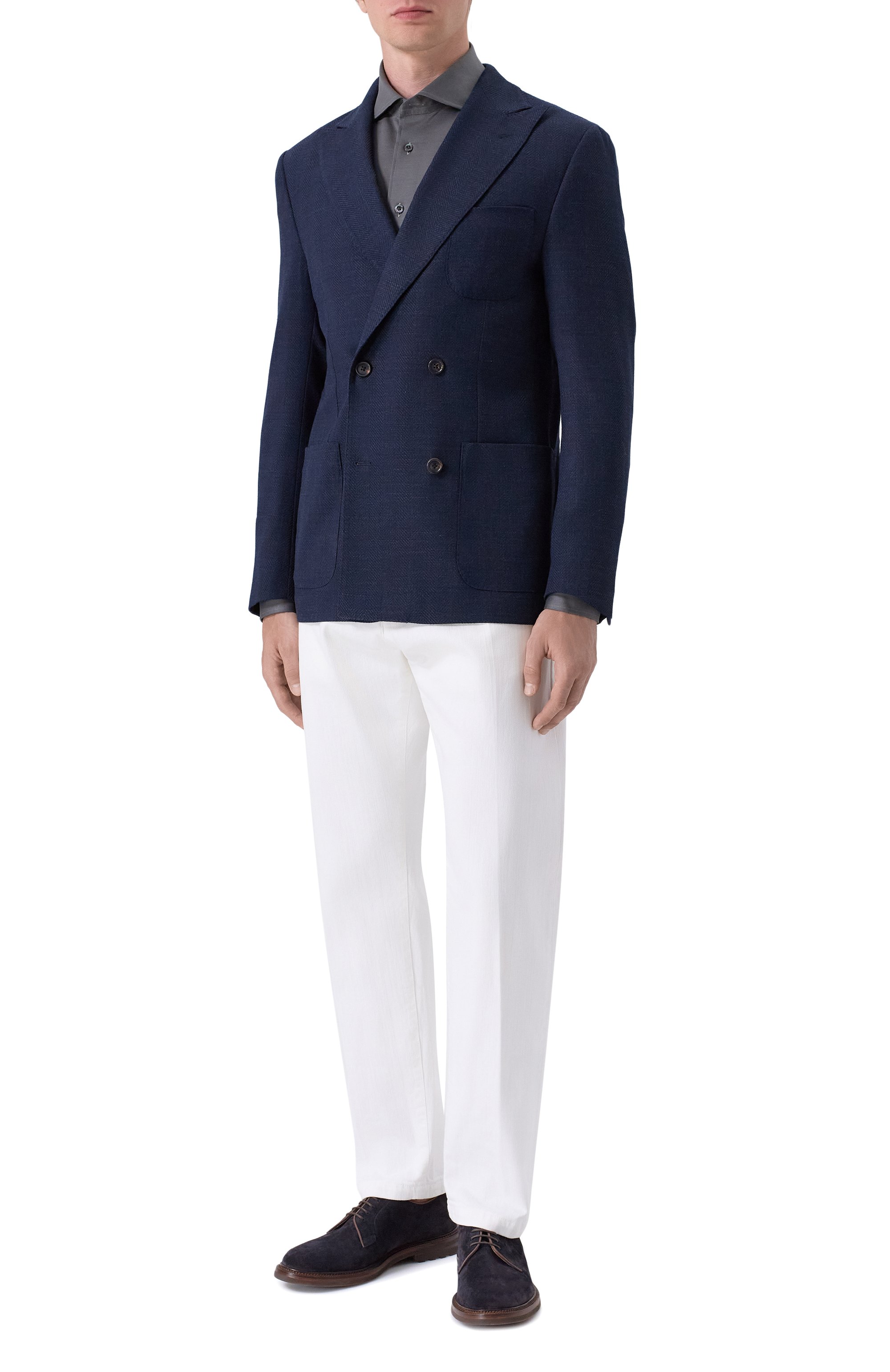 Хлопковая сорочка CORNELIANI, арт. 27P112/2711221, фото 2