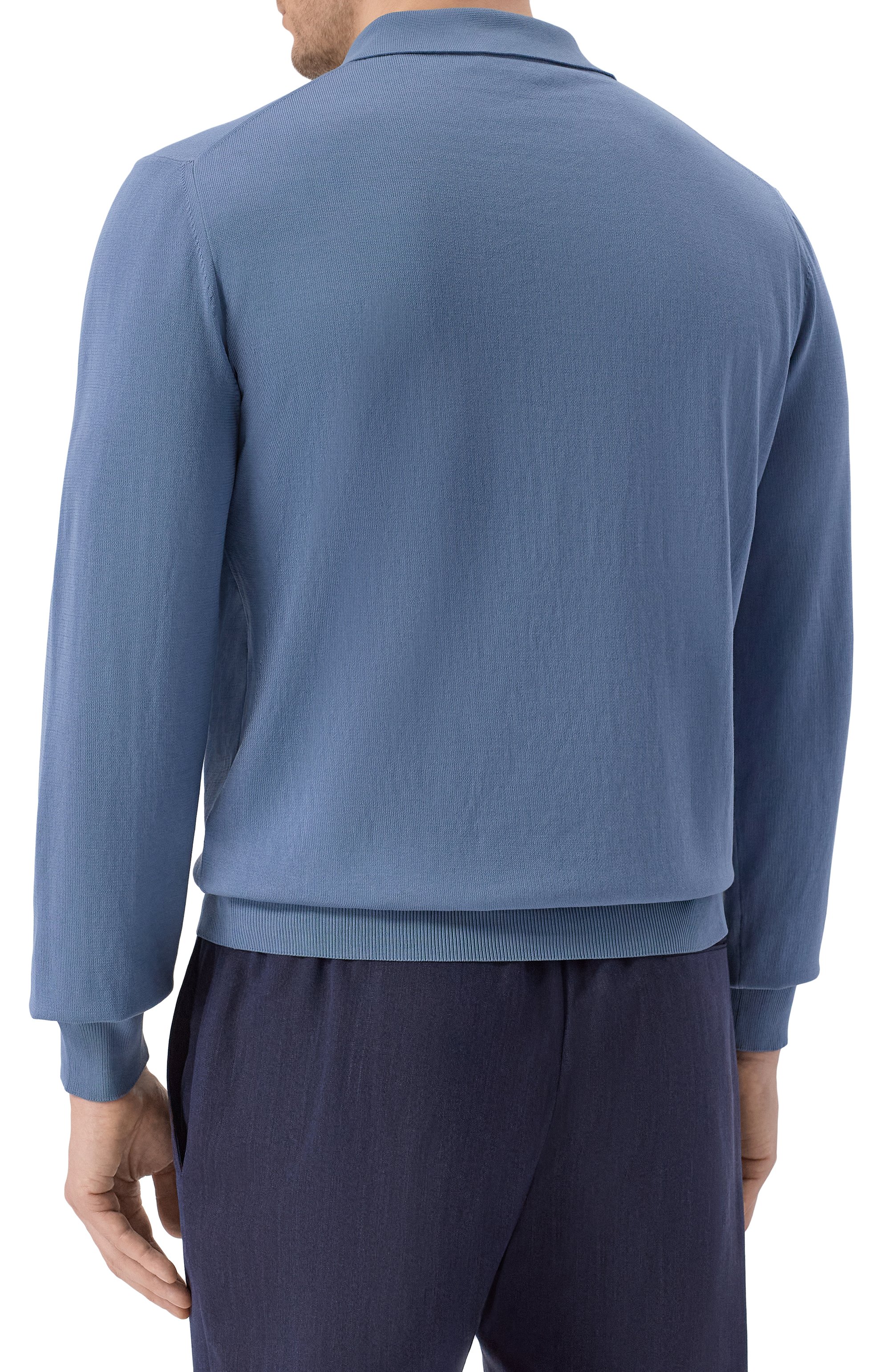 Хлопковое поло CANALI, арт. C0017/MK02459, фото 4