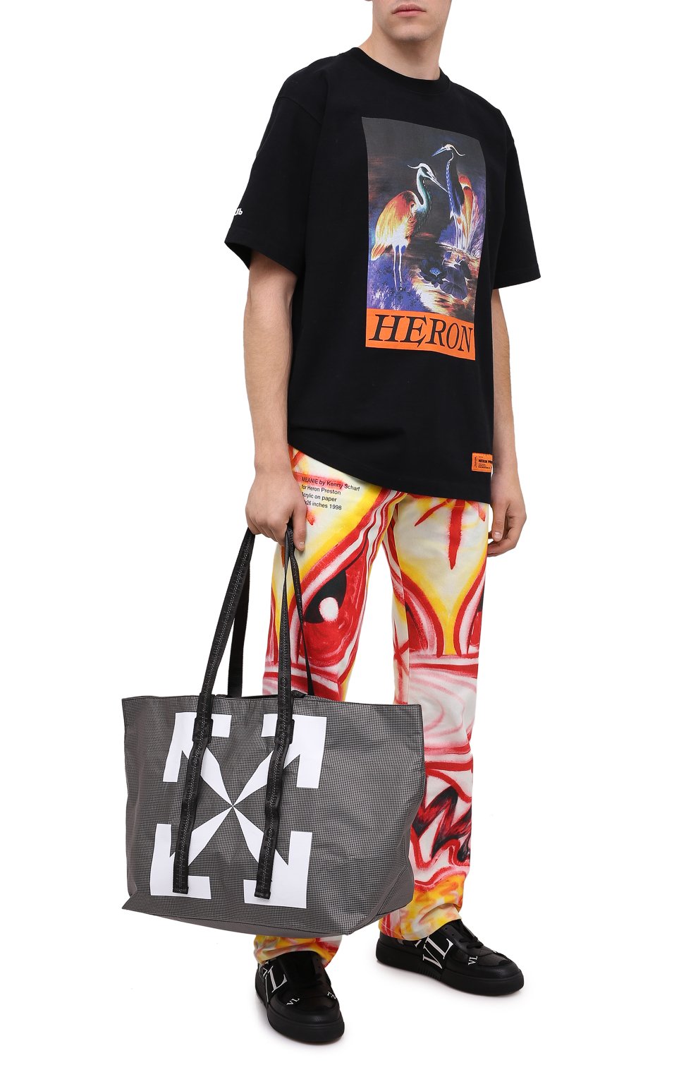 Сумка-шопер OFF-WHITE, арт. 0MNA054E20PLA0011001, фото 2