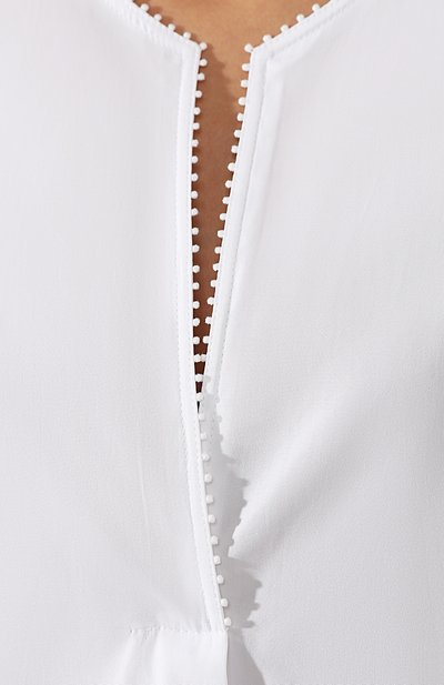 Хлопковый топ JIL SANDER NAVY, арт. JNWM6052P/JM2442A, фото 5