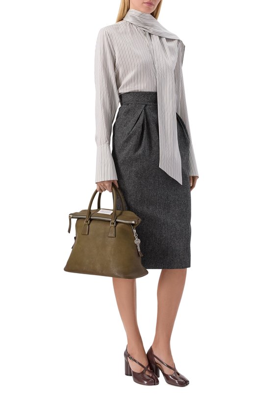 Сумка 5AC Loved to Death medium Maison Margiela SB1WG0074/P8565 Хаки  SB1WG0074/P8565 Фото 7