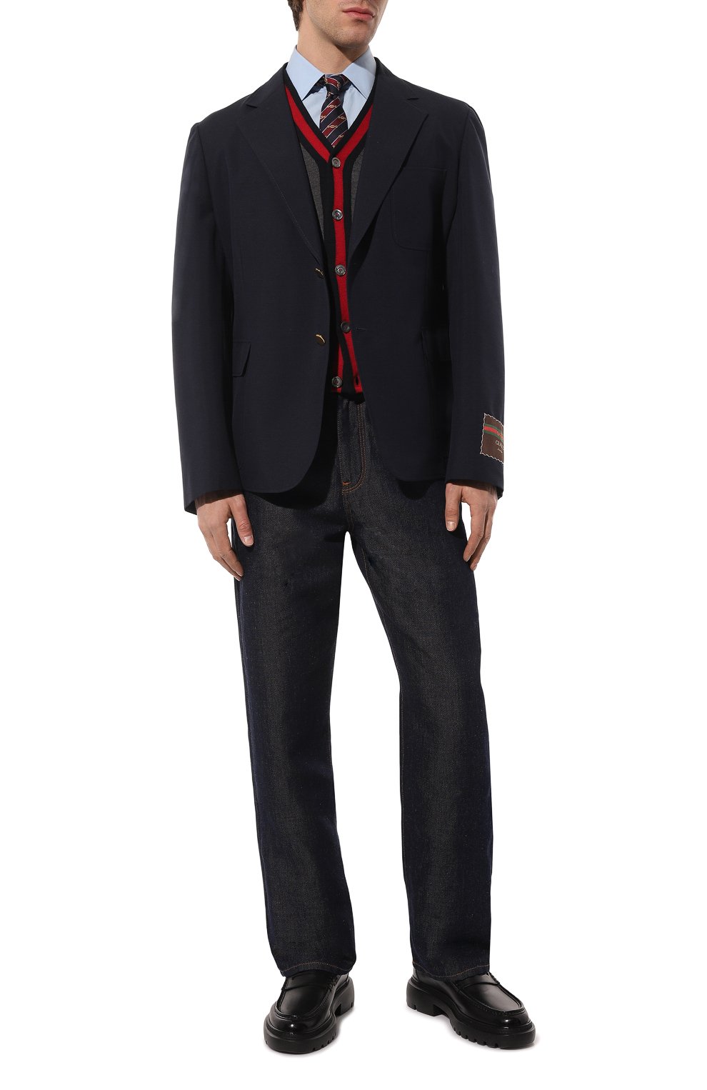 Хлопковая сорочка GUCCI, арт. 535172 21 13, фото 2