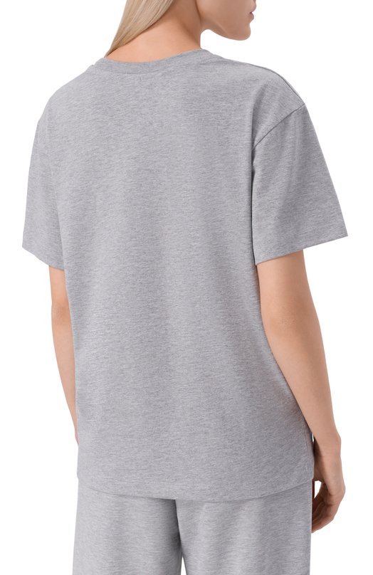 Хлопковая футболка Comme des Fuckdown CFABW01356 Серый  CFABW01356 Фото 4