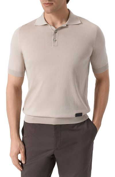 Поло из хлопка и шелка ZILLI, арт. KBP002M0142VRIS00, фото 3