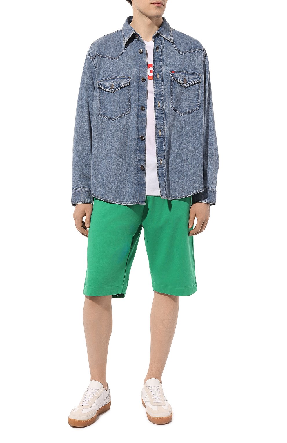 Хлопковые шорты MOSCHINO, арт. A6889/4413, фото 2