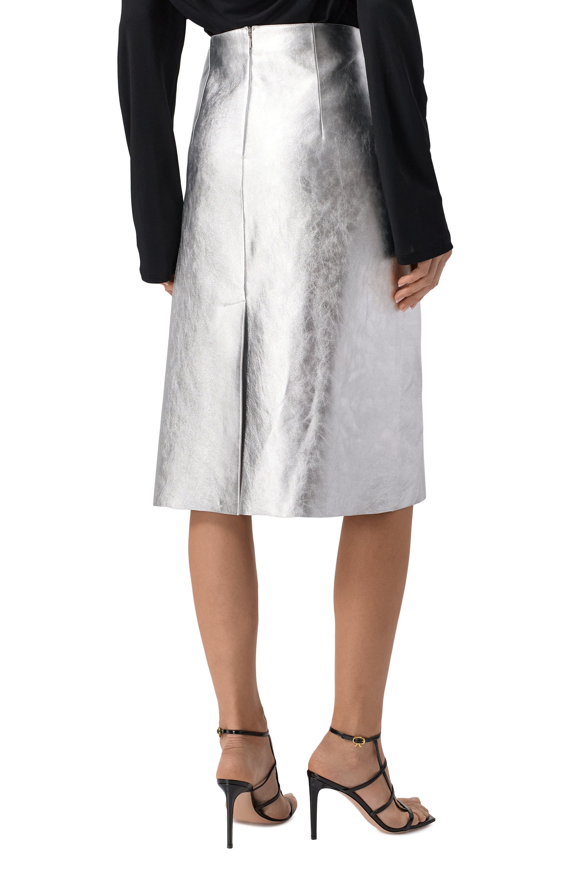 Кожаная юбка COLOR TEMPERATURE, арт. К-29/608, фото 4