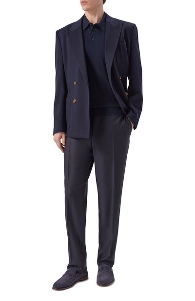 Хлопковое поло DOLCE & GABBANA, арт. GXZ02Z/JBCIU, фото 2