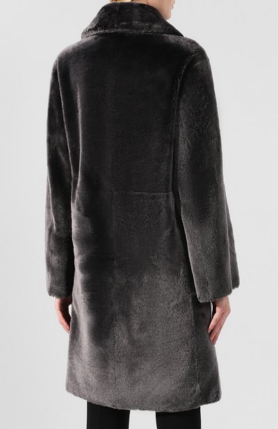 Двусторонняя дубленка EMPORIO ARMANI серого цвета по цене 444000 руб., арт. 4NL05P/42P23, фото 4 Двусторонняя дубленка EMPORIO ARMANI, арт. 4NL05P/42P23, фото 4