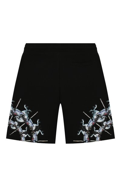 Хлопковые шорты MARCELO BURLON KIDS OF MILAN, арт. 20E/B/MB/3207/0020/8-14Y, фото 2