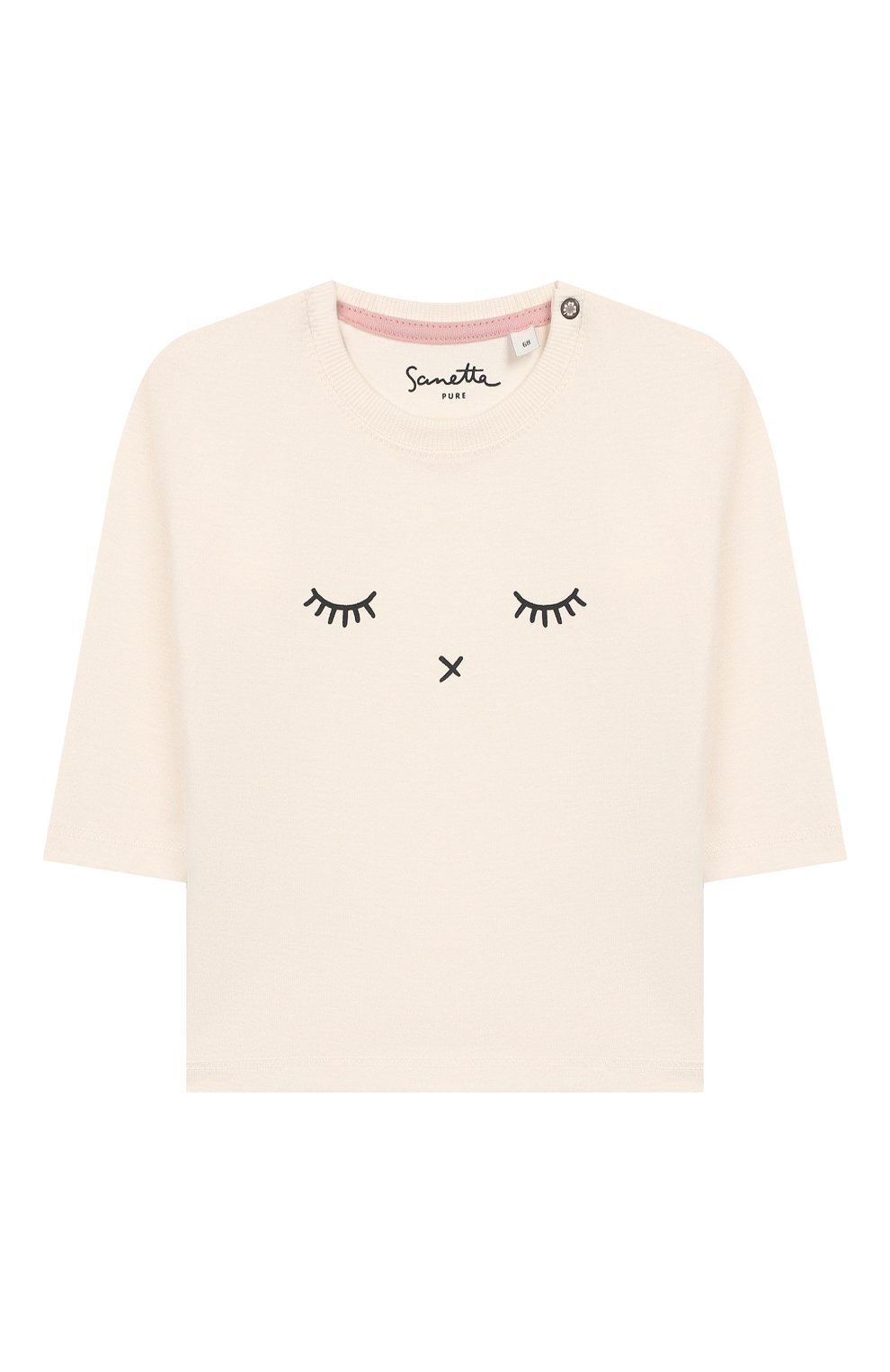 Хлопковый лонгслив SANETTA, арт. 10008 18010, фото 1